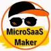 the logo of MicroSaaS Maker, Newsletter